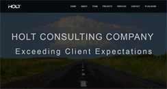 Desktop Screenshot of holtconsultingco.com