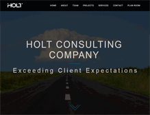 Tablet Screenshot of holtconsultingco.com